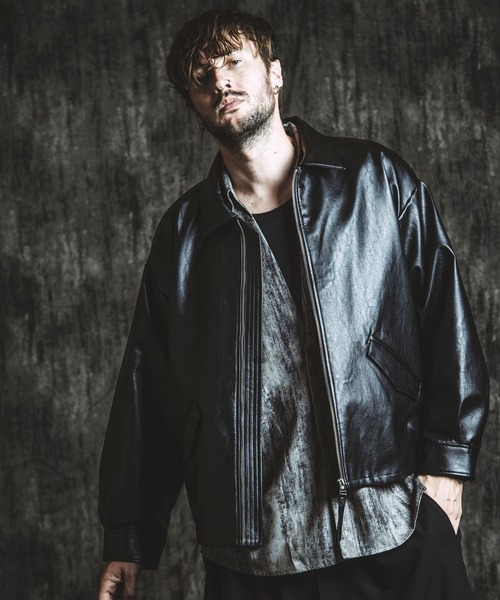 NO ID.（ノーアイディ）の「【NO ID.】Synthetic Leather Zip Big