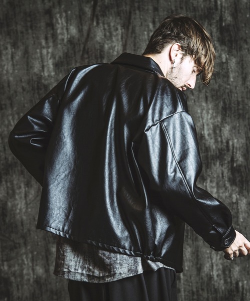 NO ID.（ノーアイディ）の「【NO ID.】Synthetic Leather Zip Big