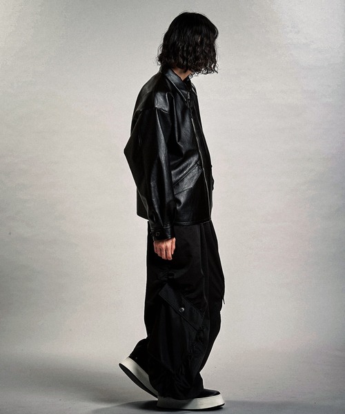 NO ID.（ノーアイディ）の「【NO ID.】Synthetic Leather Zip Big