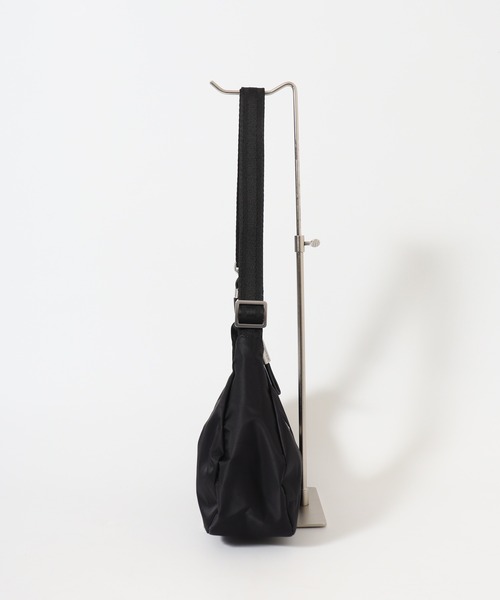 ・HUNTER｜Premium Nylon Speed Shoulder Bag/ ハンター/プレミアム ナイロン スピード ショルダー バッグ/ブラック # HUNTER PREMIUM NYLON SPEED SHOULDER BAG プレミアム ナイロン