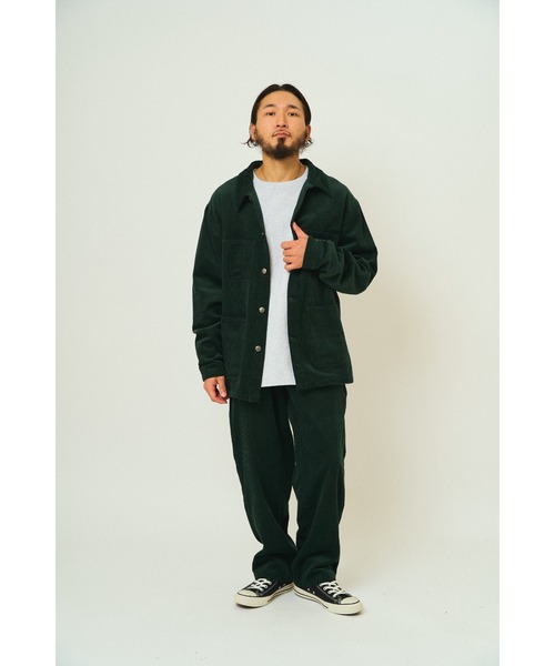 BIG MIKE(ビッグマイク)の「BIG MIKE ビックマイク / セットアップ対応 コーデュロイ カバーオールジャケット 102546700(カバーオール・メンズ・ベージュ/ブラック/ダークグリーン・X-LARGE/LARGE/MEDIUM)」の6枚目の写真