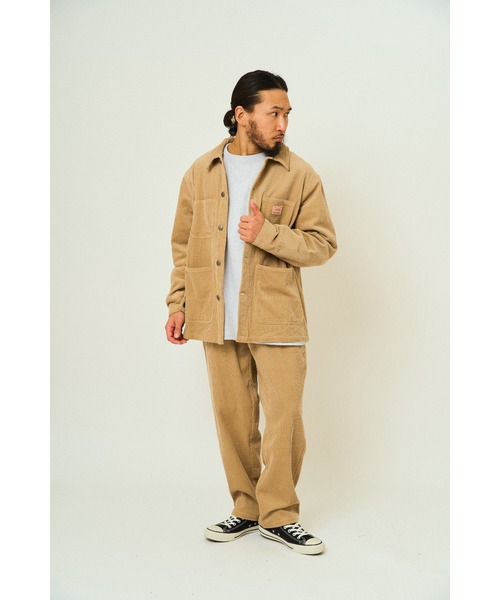 BIG MIKE(ビッグマイク)の「BIG MIKE ビックマイク / セットアップ対応 コーデュロイ カバーオールジャケット 102546700(カバーオール・メンズ・ベージュ/ブラック/ダークグリーン・X-LARGE/LARGE/MEDIUM)」の8枚目の写真