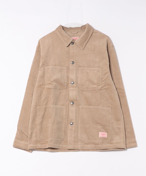 BIG MIKE(ビッグマイク)の「BIG MIKE ビックマイク / セットアップ対応 コーデュロイ カバーオールジャケット 102546700(カバーオール・メンズ・ベージュ/ブラック/ダークグリーン・X-LARGE/LARGE/MEDIUM)」の15枚目の写真