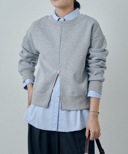 Lui's(ルイス)の「バンブーレーヨンステッチシャツ(シャツ/ブラウス・レディース・ホワイト/ブラック/サックスブルー・FREE)」の11枚目の写真