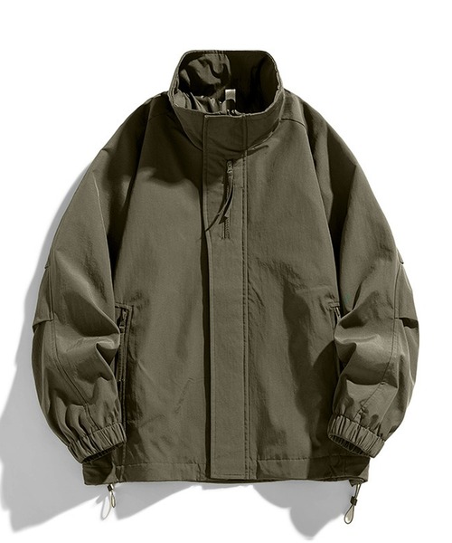 STONE  スタンドカラージャケット セール】【SETUP7】スタンドカラージャケットKNF144（その他アウター