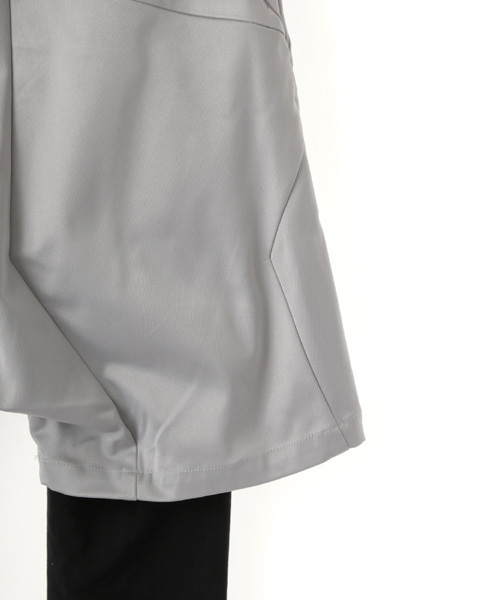 NO ID.（ノーアイディ）の「mp4081-PｽﾄﾚｯﾁﾏﾙﾁｼｰﾑﾚｲﾔｰﾄﾞﾊｰﾌPT（その他パンツ・メンズ・ライトグレー/ブラック・1/3/2）」の11枚目の写真