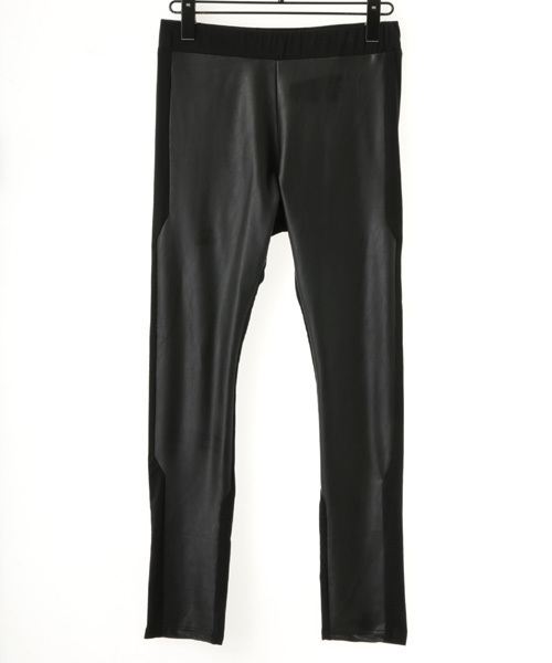 NO ID.（ノーアイディ）の「mp4081-PｽﾄﾚｯﾁﾏﾙﾁｼｰﾑﾚｲﾔｰﾄﾞﾊｰﾌPT（その他パンツ・メンズ・ライトグレー/ブラック・1/3/2）」の4枚目の写真