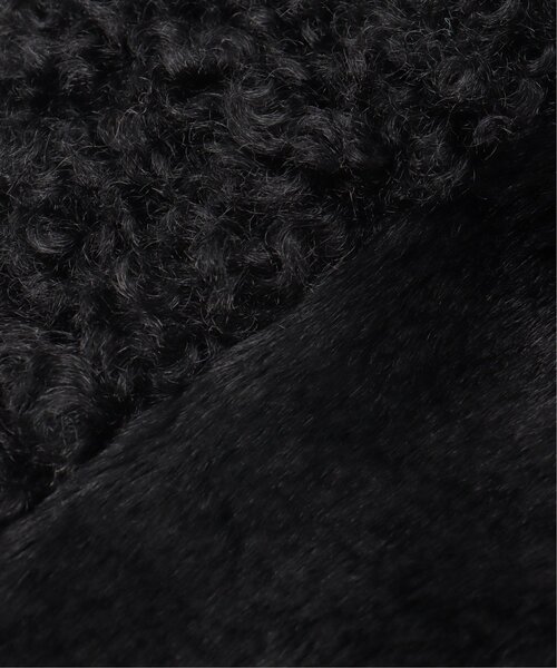 LBC(エルビーシー)の「プードルコンビティペット(マフラー・レディース・キャメル/ブラック/アイボリー・FREE)」の14枚目の写真