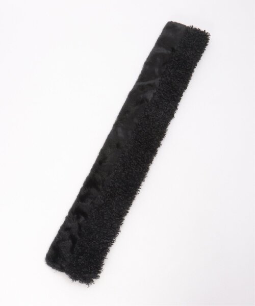 LBC(エルビーシー)の「プードルコンビティペット(マフラー・レディース・キャメル/ブラック/アイボリー・FREE)」の16枚目の写真