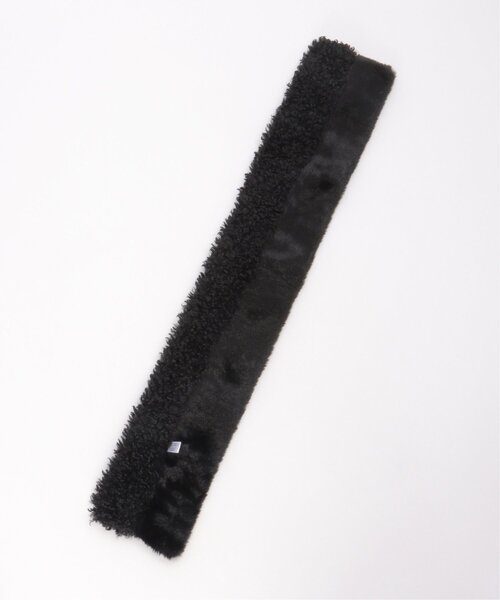 LBC(エルビーシー)の「プードルコンビティペット(マフラー・レディース・キャメル/ブラック/アイボリー・FREE)」の17枚目の写真