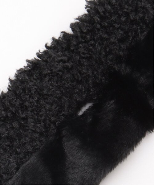 LBC(エルビーシー)の「プードルコンビティペット(マフラー・レディース・キャメル/ブラック/アイボリー・FREE)」の19枚目の写真