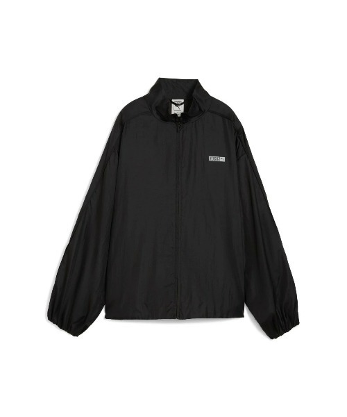 PUMA(プーマ)の「PUMA PUMA x ROSE T7 OVERSIZED TRACK JACKET WV(プーマ プーマ x ロゼ T7 オーバーサイズド トラック ジャケット WV)(ジャージ・レディース・ブラック系/シルバー系・SMALL/MEDIUM/LARGE)」の3枚目の写真