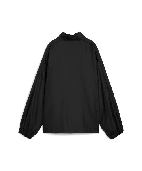 PUMA(プーマ)の「PUMA PUMA x ROSE T7 OVERSIZED TRACK JACKET WV(プーマ プーマ x ロゼ T7 オーバーサイズド トラック ジャケット WV)(ジャージ・レディース・ブラック系/シルバー系・SMALL/MEDIUM/LARGE)」の4枚目の写真