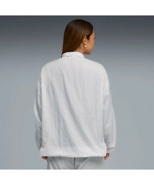 PUMA(プーマ)の「PUMA PUMA x ROSE T7 OVERSIZED TRACK JACKET WV(プーマ プーマ x ロゼ T7 オーバーサイズド トラック ジャケット WV)(ジャージ・レディース・ブラック系/シルバー系・SMALL/MEDIUM/LARGE)」の10枚目の写真