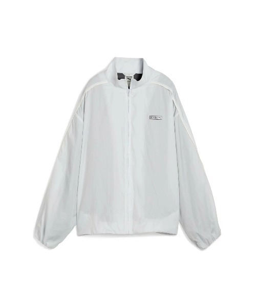 PUMA(プーマ)の「PUMA PUMA x ROSE T7 OVERSIZED TRACK JACKET WV(プーマ プーマ x ロゼ T7 オーバーサイズド トラック ジャケット WV)(ジャージ・レディース・ブラック系/シルバー系・SMALL/MEDIUM/LARGE)」の8枚目の写真