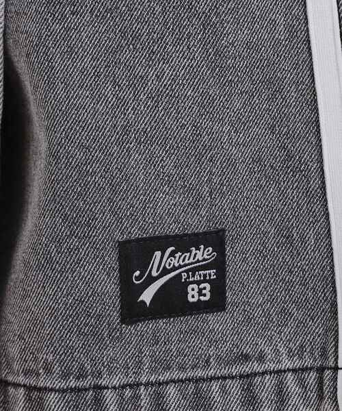 PINK-latte（ピンクラテ）の「ラップサイドラインスカパン（スカート・キッズ・ブラック系3/ブルー系その他5/カーキ系3/ブラック・13/14/15 /16）」の17枚目の写真