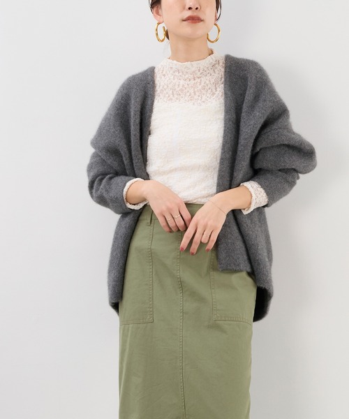 ラクーンデュアルカーディガン（カーディガン/ボレロ）｜MICA&DEAL