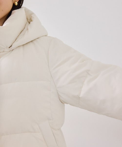 セール】【アウター総選挙3位】フード取り外し可能軽量ダウンブルゾン