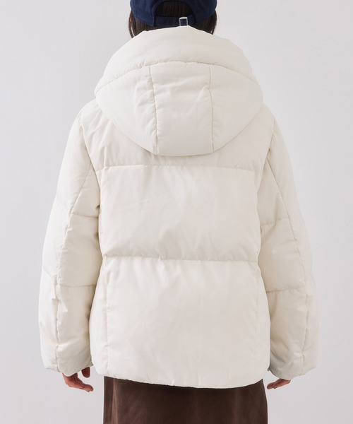 セール】【アウター総選挙3位】フード取り外し可能軽量ダウンブルゾン