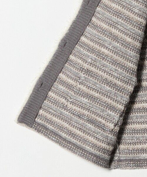 green label relaxing(グリーンレーベルリラクシング)の「ミックスツイードライク ニット ジレ ベスト(ベスト・レディース・その他1/オフホワイト/ブラック・FREE)」の16枚目の写真