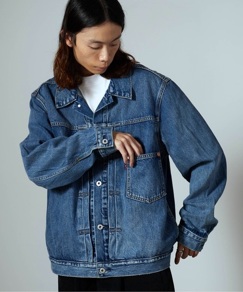 リーバイス　トラッカージャケット　TYPEⅠ 日本限定　サイズXL TYPE I トラッカージャケット ブラック STONEWASH(L ブラック