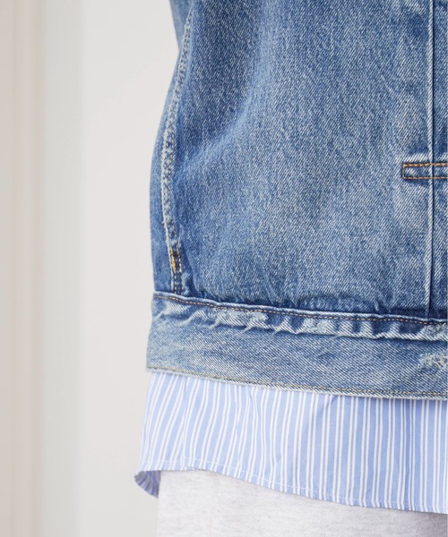 Levi's(リーバイス)の「LEVI'S/リーバイス TYPEⅠトラッカージャケット(デニムジャケット・メンズ・ブルー・S/XL/M/L)」の9枚目の写真