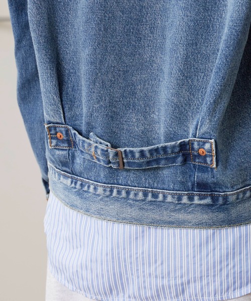 Levi's(リーバイス)の「LEVI'S/リーバイス TYPEⅠトラッカージャケット(デニムジャケット・メンズ・ブルー・S/XL/M/L)」の10枚目の写真