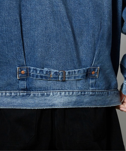 Levi's(リーバイス)の「LEVI'S/リーバイス TYPEⅠトラッカージャケット(デニムジャケット・メンズ・ブルー・S/XL/M/L)」の2枚目の写真