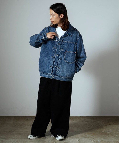 Levi's(リーバイス)の「LEVI'S/リーバイス TYPEⅠトラッカージャケット(デニムジャケット・メンズ・ブルー・S/XL/M/L)」の4枚目の写真