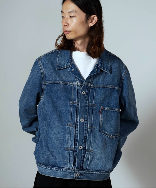 Levi's(リーバイス)の「LEVI'S/リーバイス TYPEⅠトラッカージャケット(デニムジャケット・メンズ・ブルー・S/XL/M/L)」の15枚目の写真