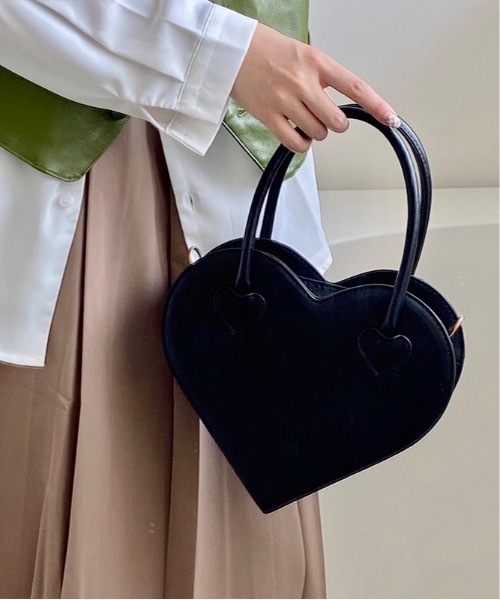 Burner(バーナー)の「【OKUOKU 0909】ハート ミニハンドバッグ oku-bag-34-25(ハンドバッグ・レディース・ブラック・FREE)」の16枚目の写真