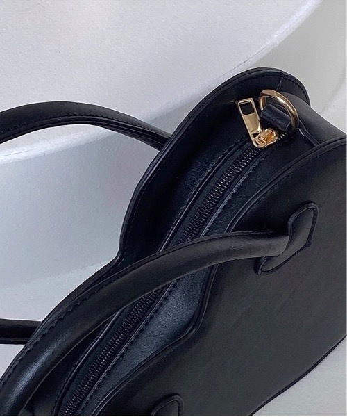 Burner(バーナー)の「【OKUOKU 0909】ハート ミニハンドバッグ oku-bag-34-25(ハンドバッグ・レディース・ブラック・FREE)」の11枚目の写真
