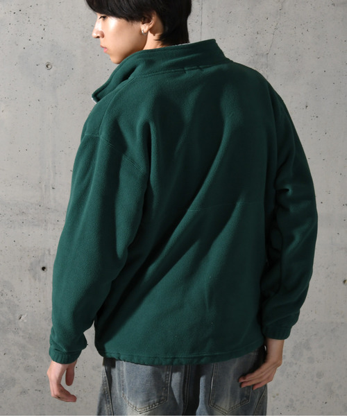 Dickies(ディッキーズ)の「【neos】GENUINE DICKIES ジェニュイン ディッキーズ ルーズシルエット ロゴ 刺繍 フルジップ ボア フリース ジャケット(ブルゾン・メンズ・スミクロ/ネイビー/ライトグレー/グリーン・MEDIUM/LARGE/X-LARGE)」の12枚目の写真