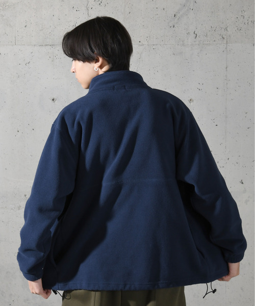 Dickies(ディッキーズ)の「【neos】GENUINE DICKIES ジェニュイン ディッキーズ ルーズシルエット ロゴ 刺繍 フルジップ ボア フリース ジャケット(ブルゾン・メンズ・スミクロ/ネイビー/ライトグレー/グリーン・MEDIUM/LARGE/X-LARGE)」の17枚目の写真