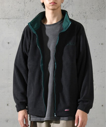 Dickies（ディッキーズ）の「【neos】GENUINE DICKIES ジェニュイン ディッキーズ ルーズシルエット ロゴ 刺繍 フルジップ ボア フリース ジャケット（ブルゾン）」