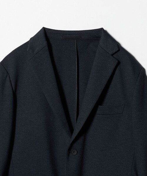 UNITED ARROWS（ユナイテッドアローズ）の「シャークスキン ジャージ  UA COZY ウォッシャブル ストレッチ 防しわ（テーラードジャケット・メンズ・ネイビー/ダークグレー・S/M/XL/L/XXL）」の11枚目の写真