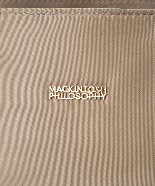 MACKINTOSH PHILOSOPHY(マッキントッシュ フィロソフィー)の「マッキントッシュフィロソフィー トートバッグ A4サイズ収納可能 13.3inchPC収納 17991(トートバッグ・レディース・ブラック/ベージュ・FREE)」の9枚目の写真