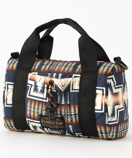 KiU/キウ PNDLTN_SQ PADDED MINI BOSTON BAG スクエアパデッドミニ