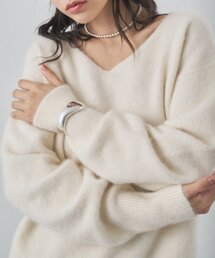 Whim Gazette | フォックスウール Vネックプルオーバー(ニット/セーター)