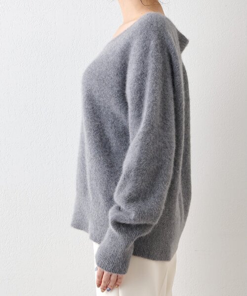 フォックスウール Vネックプルオーバー（ニット/セーター）｜Whim