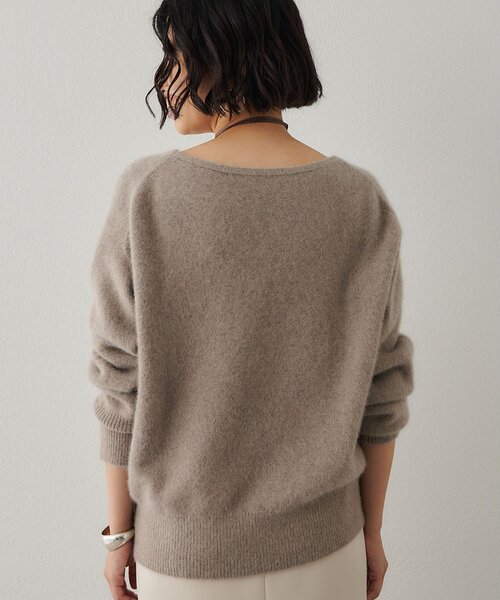 セール】フォックスウール Vネックプルオーバー（ニット/セーター