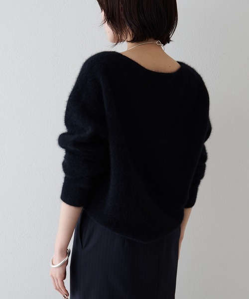 セール】フォックスウール Vネックプルオーバー（ニット/セーター