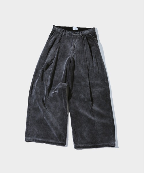 CAMPHOR WOOD(カンファーウッド)の「super baggy faded corduroy trousers / スーパーワイドバギーフェードコーディロイパンツ(その他パンツ・メンズ・ブラック/バーガンディー・SMALL/MEDIUM/LARGE)」の14枚目の写真