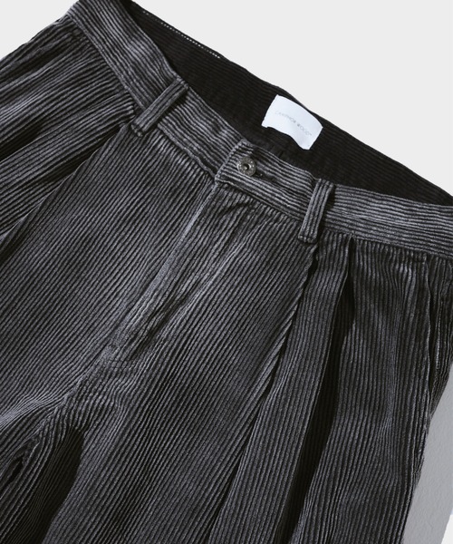 CAMPHOR WOOD(カンファーウッド)の「super baggy faded corduroy trousers / スーパーワイドバギーフェードコーディロイパンツ(その他パンツ・メンズ・ブラック/バーガンディー・SMALL/MEDIUM/LARGE)」の12枚目の写真