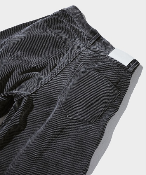 CAMPHOR WOOD(カンファーウッド)の「super baggy faded corduroy trousers / スーパーワイドバギーフェードコーディロイパンツ(その他パンツ・メンズ・ブラック/バーガンディー・SMALL/MEDIUM/LARGE)」の6枚目の写真