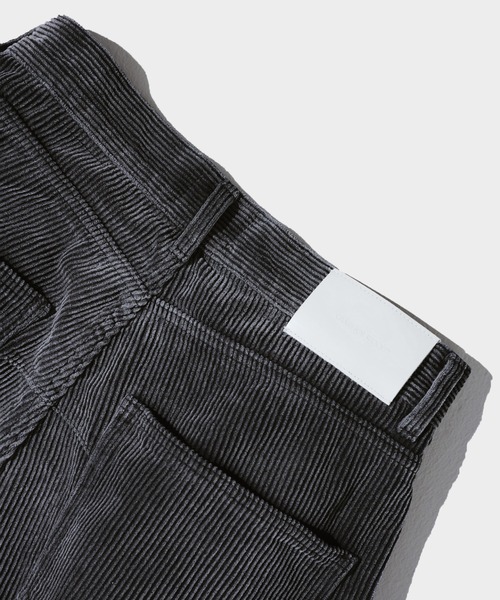 CAMPHOR WOOD(カンファーウッド)の「super baggy faded corduroy trousers / スーパーワイドバギーフェードコーディロイパンツ(その他パンツ・メンズ・ブラック/バーガンディー・SMALL/MEDIUM/LARGE)」の4枚目の写真