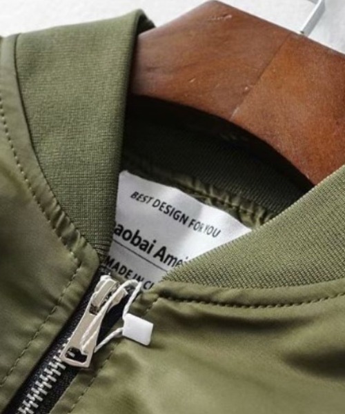 Y2Kシンプルショート丈MA-1ブルゾン（その他トップス）｜Belle Cie