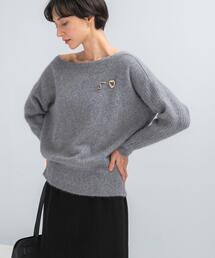 URBAN RESEARCH ROSSO WOMEN | エアリーニット2WAYネックプルオーバー(ニット/セーター)