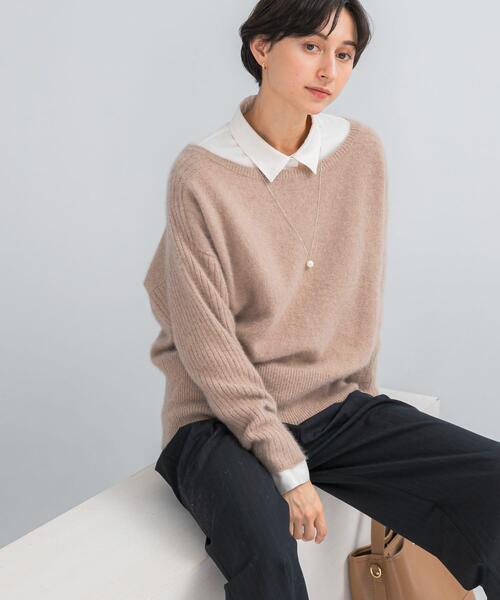 エアリーニット2WAYネックプルオーバー（ニット/セーター）｜URBAN