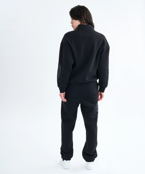 RVCA(ルーカ)の「RVCA レディース BAGGY BF SWEAT PANTS セットアップボトムス 【2025年秋冬モデル】 @autumn/ルーカスウェットパンツ(スウェットパンツ・レディース・オフホワイト/ブラック・MEDIUM/SMALL)」の16枚目の写真